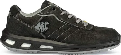 Immagine prodotto di U-Power Red Lion Club, scarpe da ginnastica unisex di sicurezza, leggere, flessibili, in pelle antiperforazione, con inserto Infinergy, con puntale in alluminio - Nero 44