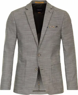 Produktbild von VENTI Herren Sakko City Revers Casual Grün meliert 30