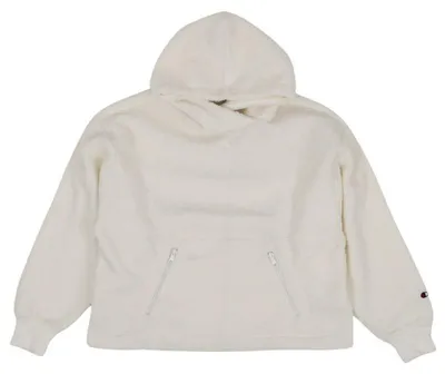 Produktbild von Champion - Kapuzenpullover für Damen, Ärmel mit Markenschriftzug PP9069 (S) (Weiß)