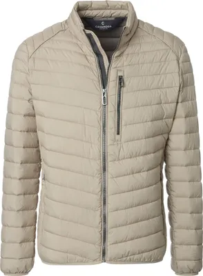 Produktbild von CASAMODA Herren Outdoor-Steppjacke Stehkragen Zipper Beige 3XL