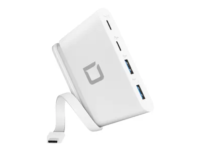 Zdjęcie produktu dla DICOTA D31731, 5000 Mbit/s, Biały, 100 W, 60 mm, 90 mm, 15,7 mm