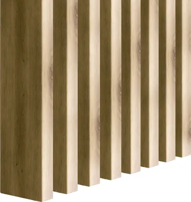 Produktbild von LAMEO Obývacia stena 3DImitáciaácie | Ažurové lišty | DUB ARTISAN | 2,2x7x275cm | Sada 10 kusov