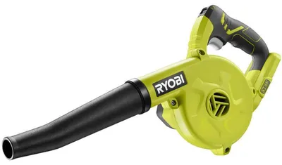 Produktbild von Ryobi R18TB-0, Handheld blower, 200 km/h, Schwarz, Grün, Blasen, Elektro, 96,5 dB