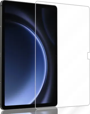 Produktbild von 1-Pack Samsung Tab S9 FE Displayschutzfolie – gehärtetes Glas 9H – Sup Qualität 3D