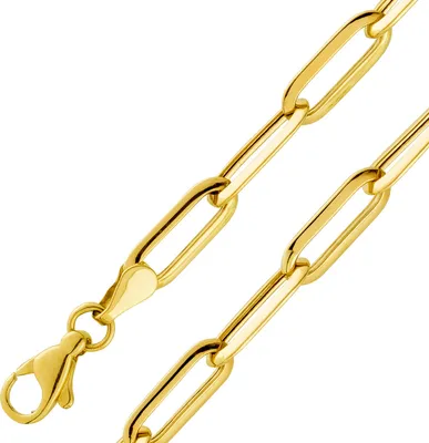 Produktbild von Paperclip Armband 5,8mm Gelbgold 333 8 K poliert 20