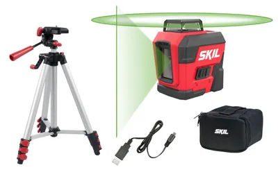 Produktbild von SKIL 1961DA 360° Kreuzlinienlaser (30m Reichweite,horizontal/vertikal/gekreuzt)