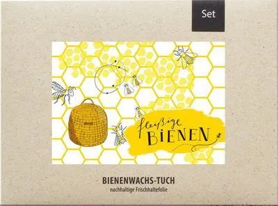 Produktbild von Bienenwachstuch Bienchen/ 2er-Set