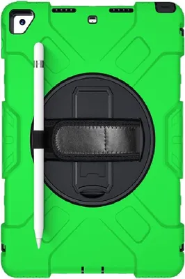 Produktbild von Tasche für iPad Mini 6. Generation 2021 mit Drehständer und Stylus Pen Space Green