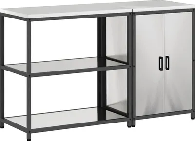 Immagine prodotto di Set di Stoccaggio per Cucina HATTEM 2 pcs Argento Acciaio Inox