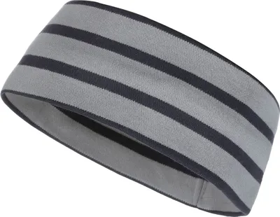 Produktbild von modAS Uni Stirnband Maritim für Kinder - Ohrwärmer zweilagig aus Baumwolle in Grau-Anthrazit Größe 1 - bis 48 cm Kopfumfang (Kleinkind)