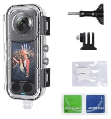 Zdjęcie produktu dla Obudowa wodoodporna do INSTA360 X5 nurkowanie 40