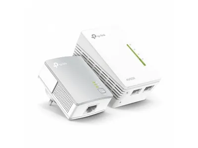 Zdjęcie produktu dla TP-Link AV600, 600 Mbit/s, IEEE 1901, IEEE 802.11b, IEEE 802.11g, IEEE 802.11n, IEEE 802.3, IEEE 802.3ab, IEEE 802.3u, Typu E, Fast Ethernet, 10,100 Mbit/s, Wi-Fi 4 (802.11n)