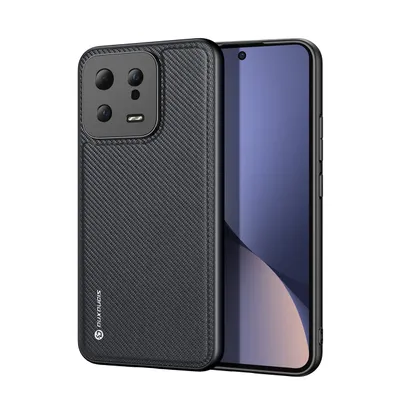 Image de Dux Ducis Fino Housse pour Xiaomi 13 Housse avec cadre en silicone noir
