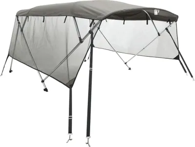 Obrázek produktu pro vidaXL 4-Bow Bimini-Top se síťovanými bočními panely 243x(200-213)x137 cm