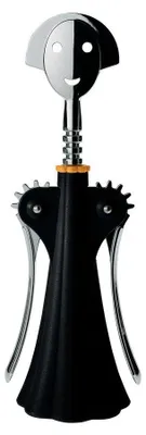 Obrázek produktu pro Alessi AAM01 B, Vývrtka s křídly, Černá, 245 mm