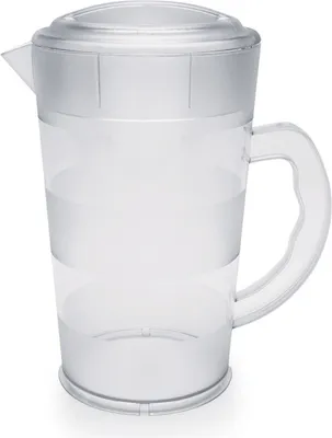 Produktbild von 6x Krug / Karaffe mit Deckel 1,9 l, Acryl