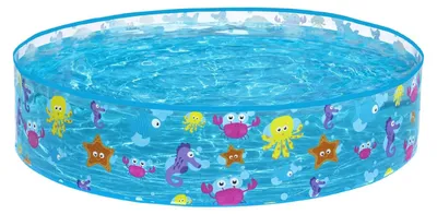 Zdjęcie produktu dla Bestway Basen dla maluchów wielokolorowy 122x122x25 cm