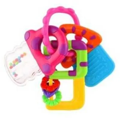 Obrázok produktu pre Hrkálka/hrýzadlo kľúče Teddies