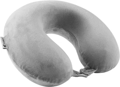Immagine prodotto di Cuscino da viaggio ergonomico, in memory foam, confezione singola, supporto a 360° per viaggi
