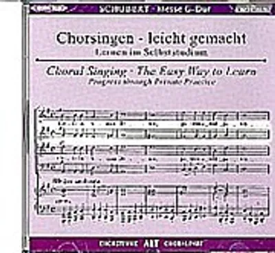 Produktbild von Begleitungen zum eigenen Musizieren - Chorsingen leicht gemachtSchubert,Messe D.167 Al