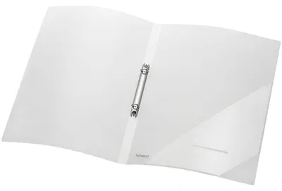 Produktbild von FSY PP-Ringbuch A4, 2 Ringe, 16mm, farblos transluzent, 1 Stück