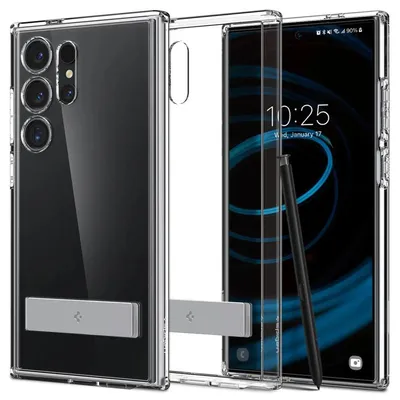Obrázok produktu pre Spigen Ultra Hybrid S, Ochranný obal, Samsung, Galaxy S24 Ultra, 17,3 cm (6.8"), Priehľadná