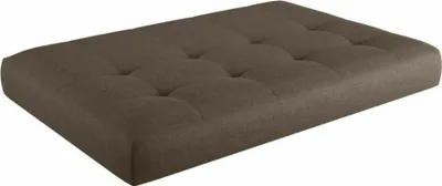 Zdjęcie produktu dla Poduszka Lermowood „Verona” do mebli z palet, 100 x 80 cm, brązowa – wygodna, trwała i stylowa | Do użytku wewnątrz i na zewnątrz | Różne rozmiary i kolory |