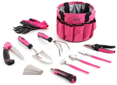 Image de Ensemble d'outils de jardinage en acier inoxydable de 10 pièces