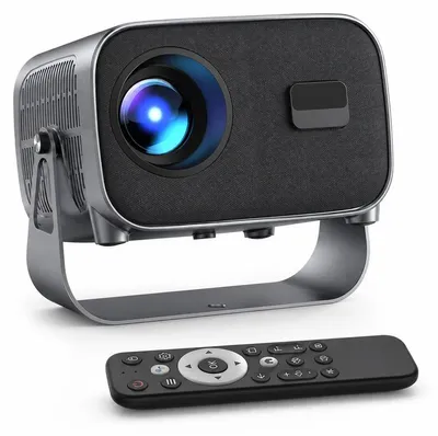 Produktbild von Mini Beamer 4K 1000 Lumen – Autofokus, WiFi 6, Bluetooth, 360° | Für Heimkino & Reise