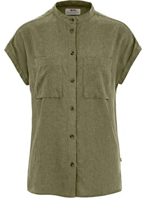 Produktbild von Fjällräven Övik Hemp Shirt SS W Damen (Green) Größe M