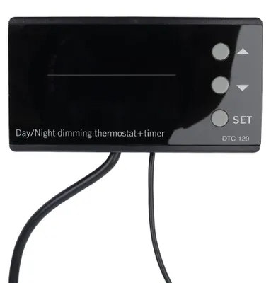 Reptilienthermostat PID Dimmer für Terrarium, wasserdichter Sensor