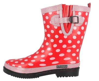Zdjęcie produktu dla Kalosze firmy schuhplus w dużych rozmiarach, jasnoróżowe, model Dorin-k, jasnoróżowe, damskie buty w dużych rozmiarach