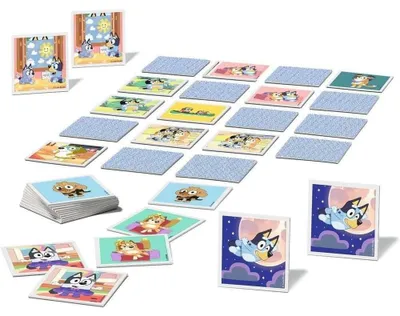 Obrázek produktu pro Bluey pexeso pro děti, zábavná karetní hra