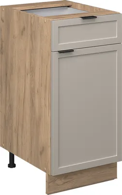 Imagen del producto de Mueble bajo de cocina Vicco Fame-Line GrisBeige 40 cm sin encimera, Model 50299