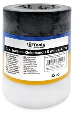 Produktbild von Isolierband Set 4 Stück 18 mm x 4 m Elektro Klebeband