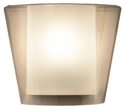 Obrázok produktu pre Fabas Luce nástenné svietidlo Viki E27 240x150mm jantárová
