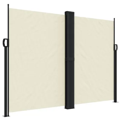 Produktbild von vidaXL Seitenmarkise Ausziehbar Creme 180x1000 cm