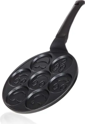 Produktbild von BANQUET Pfanne für 7 Krapfen mit Antihaftbeschichtung ALIVIA Smile 26 cm