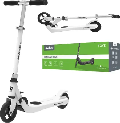 Produktbild von REBEL FUN WHEELS WHITE Elektroroller