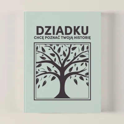 Zdjęcie produktu dla DZIADKU chcę poznać Twoją historię  - Książka na Pokolenia