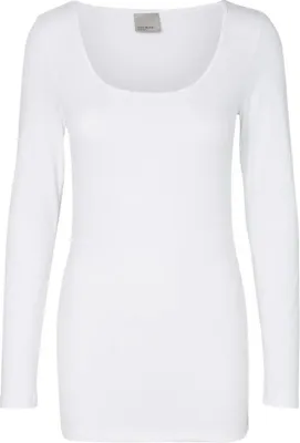 Image de T-shirt à coupe régulière VMMAXI pour femmes 10152908 Bright White, XL