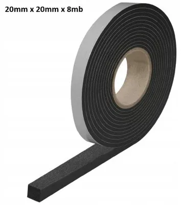 Produktbild von Parotec Spreizband 20/20 x 8m Anthrazit Dachabdichtung