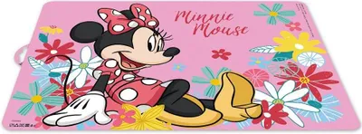 Produktbild von Tataway Disney Individuelles Tischset Bunt für Mädchen aus Kunststoff Minnie Mouse Topolina