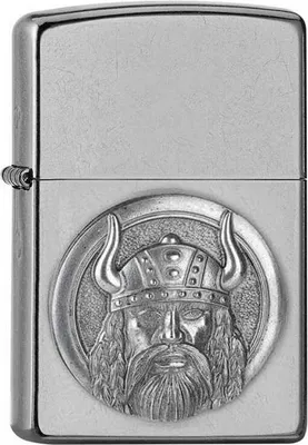 Produktbild von Zippo Feuerzeug Viking Windproof Street Chrome
