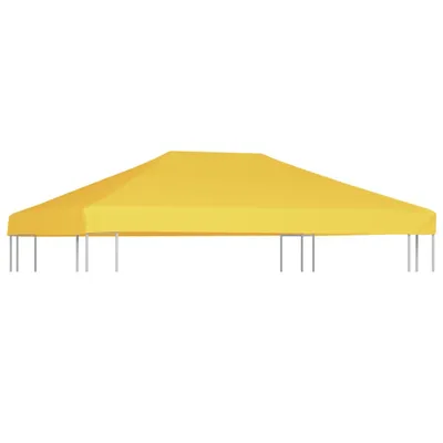 Immagine prodotto di vidaXL Padiglione tetto 270 g/m² 4x3 m giallo