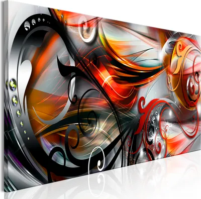 Produktbild von Modernes Wandbild a-C-0166-b-a (150x50 cm) - 1 Teilig Bilder Fotografie auf Leinwand Foto Bild Dekoration Wand Bilder Kunstdruck ABSTRAKT