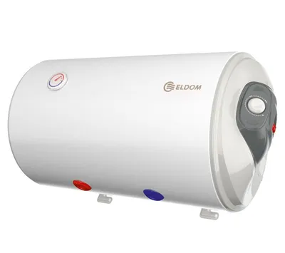 Produktbild von ELDOM Favourite 80 Liter Warmwasserspeicher 2 kW. Horizontal UNTEN