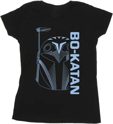 Produktbild von Star Wars - "The Mandalorian" T-Shirt für Damen BI43346 (M) (Schwarz)