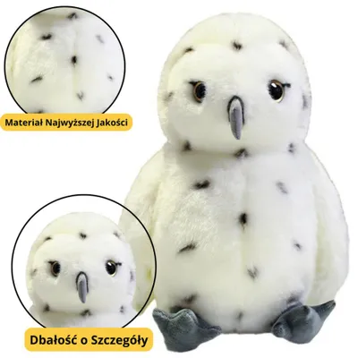 Produktbild von Lean Plüsch Eule Vogel Maskottchen Umarmungen Weiß 23Cm