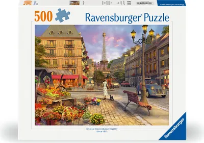Immagine prodotto di Ravensburger 12000198 Puzzle Passeggiata a Parigi 500 pezzi 12000198